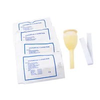 5pcs male external catheter single use disposable urine collector latex urine bag pick urinal bag 25mm30mm35mm40mm