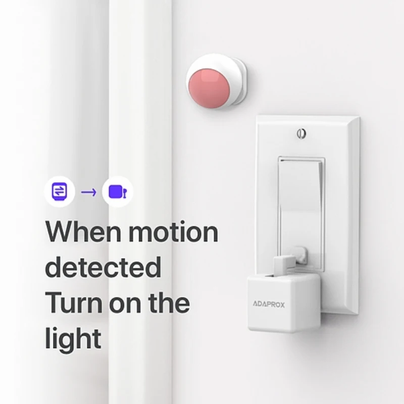 Adaprox Fingerbot самый маленький робот Smart Life/Tuya/Adaprox управление через приложение умные