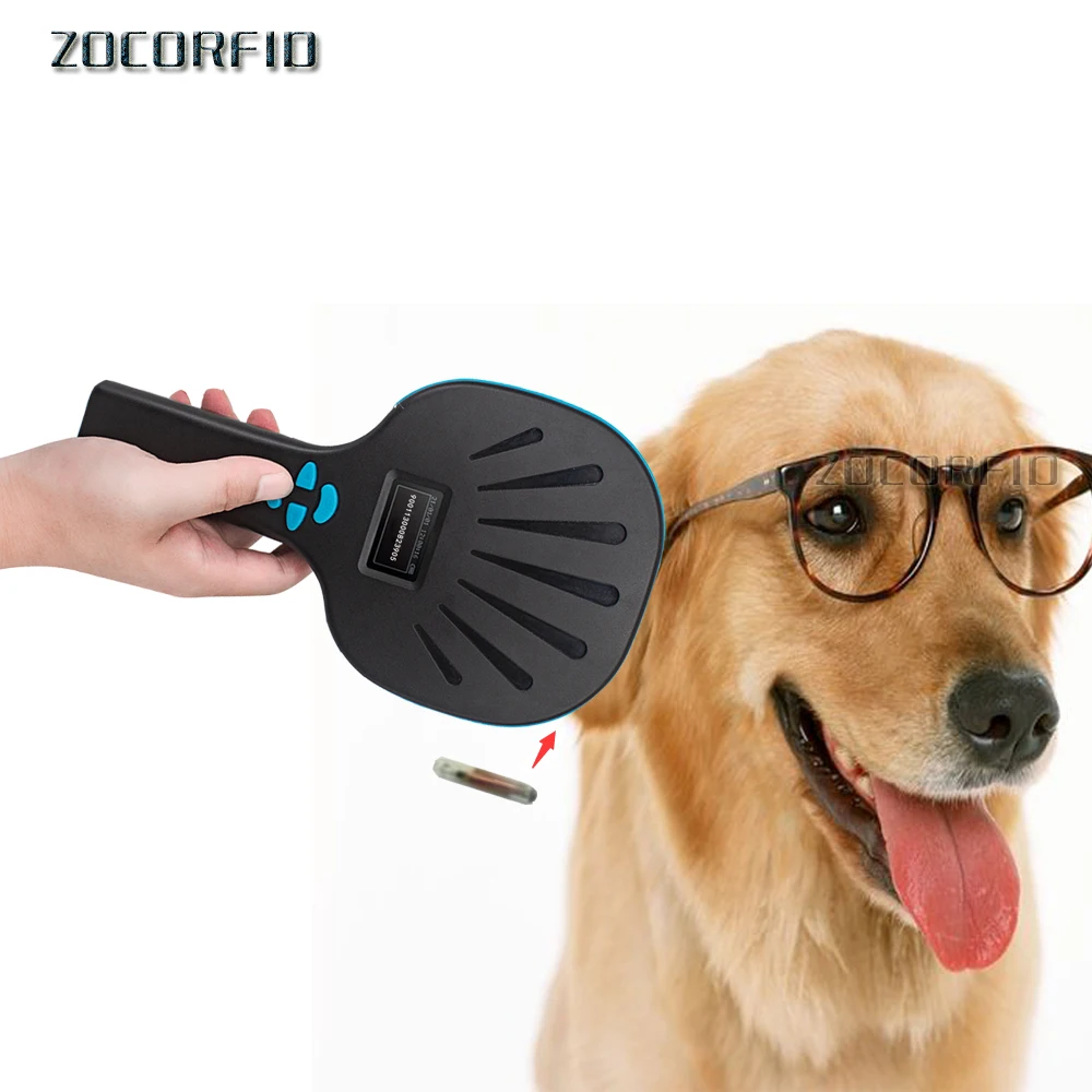 Pet scanner ISO11784/5 FDX-B Animal pet id reader chip transponder USB RFID handheld microchip Barcode Qrcode | Безопасность и