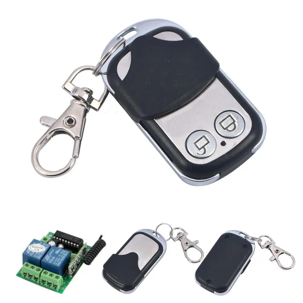 Реле постоянного тока 12 В 10 А 2-канальный беспроводной Радиочастотный пульт