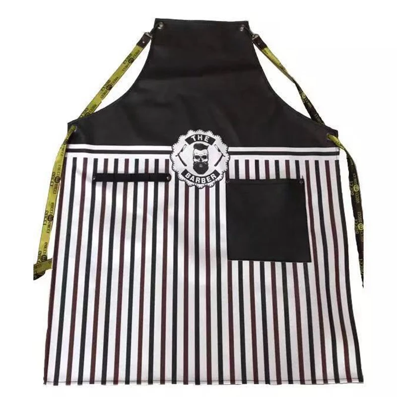 

Full Leather Material Hairdressing Cape for Salon Barber 65x86CM High Quality Black Hairdresser Apron Waterproof Hairdresser