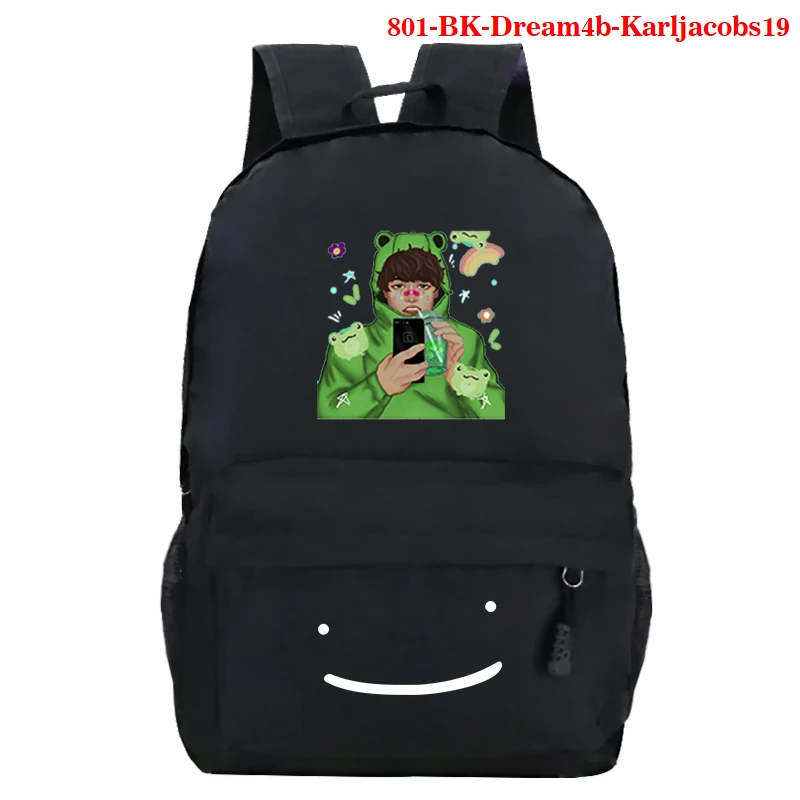 

Dream Team Smile Backpack Women Men Travel Rucksack School Bags for Teenagers College Large Laptop Men Bookbags Back To School