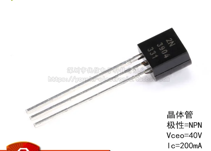 MeiMxy 100 шт./лот 2N3904 2N3906 2N4403 2N2907 2N4401 2N2222 PN2222 2N5401 2N5551 TO-92 TO92 транзистор | Электронные