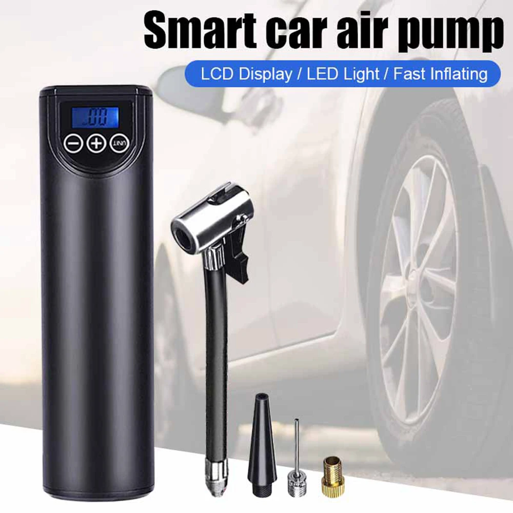 売る 自転車タイヤ用充電式ポータブルエアポンプ,デジタル,車用,自転車用,12V,150psi