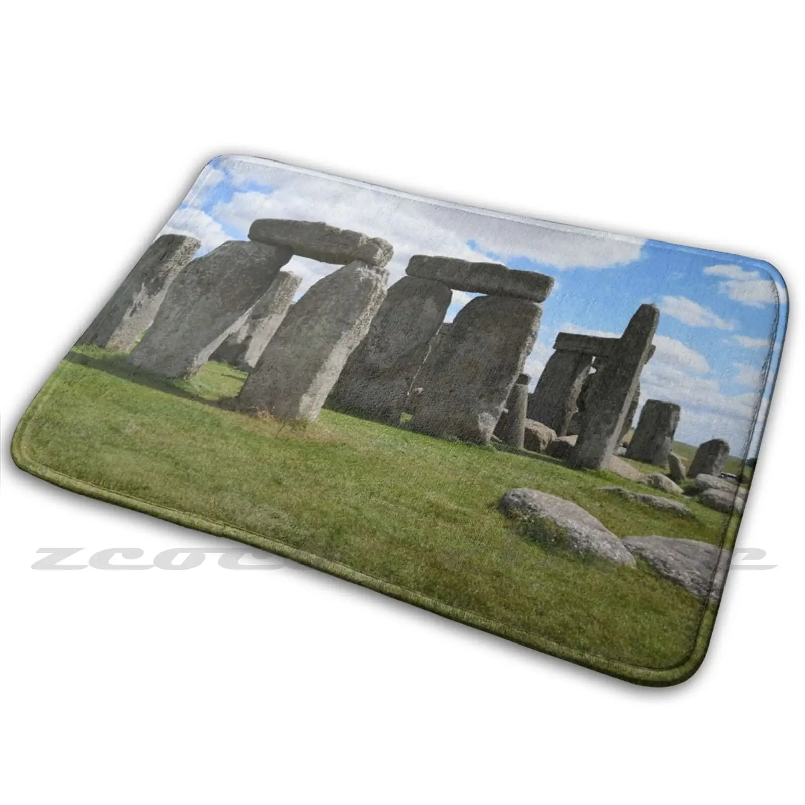 Коврик Stonehenge противоскользящий мягкий коврик для впитывания воды древний