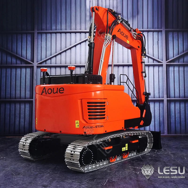 Металлический гидравлический экскаватор LESU 1/14 Aoue ET26L RC модель самостоятельной