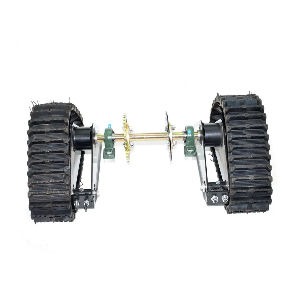 Детский картинг UTV багги Quad ATV снег песок снегоход треки в сборе с осевой цепью