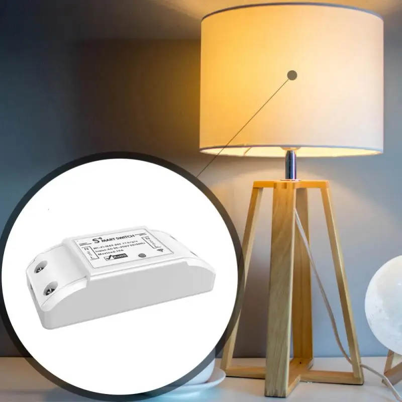 

WiFi Smart Switch Wireless Remote Switch Light Controller Module Lamp Control Smart Home Control Work with Google Home Alexa