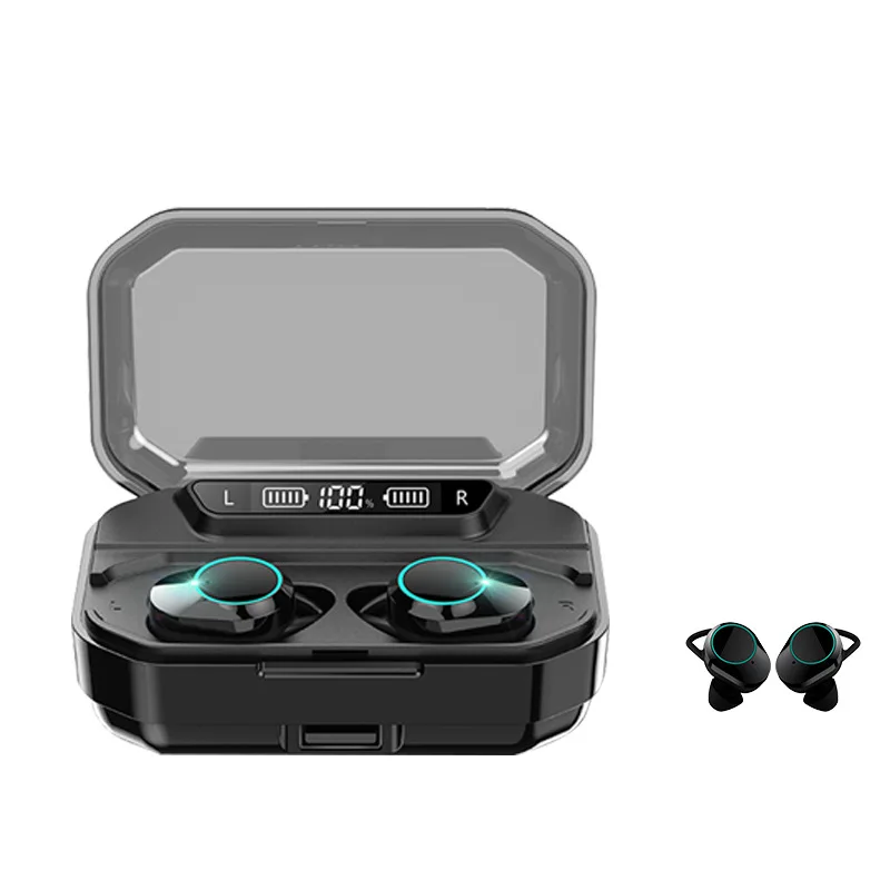 TWS In-Ear Earphone IP7 Waterproof Wireless Bluetooth 5.0 with Charging Cabin Phone Noise Cancelling Talking Earbuds