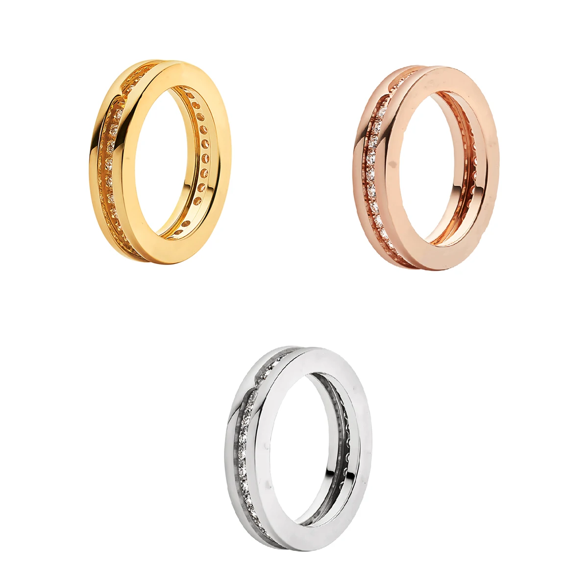 

S925 Sterling Silver 2021 fashion luxury brand exquisite ring men and women