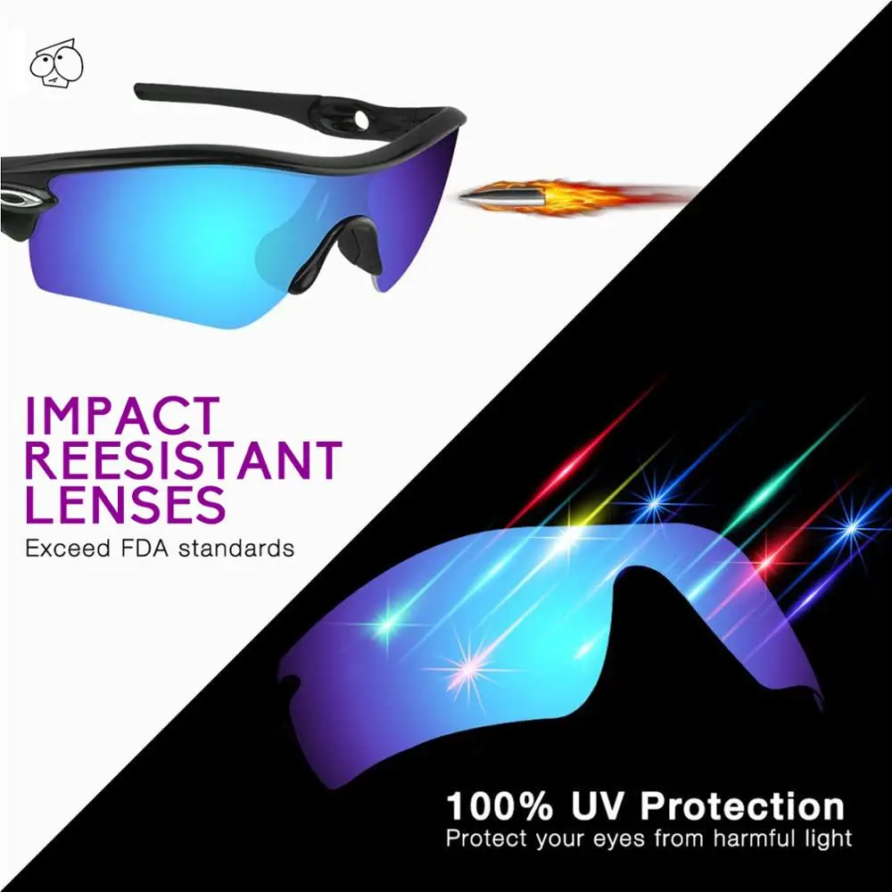 Поляризованные Сменные линзы EZReplace для солнцезащитных очков Oakley-несколько