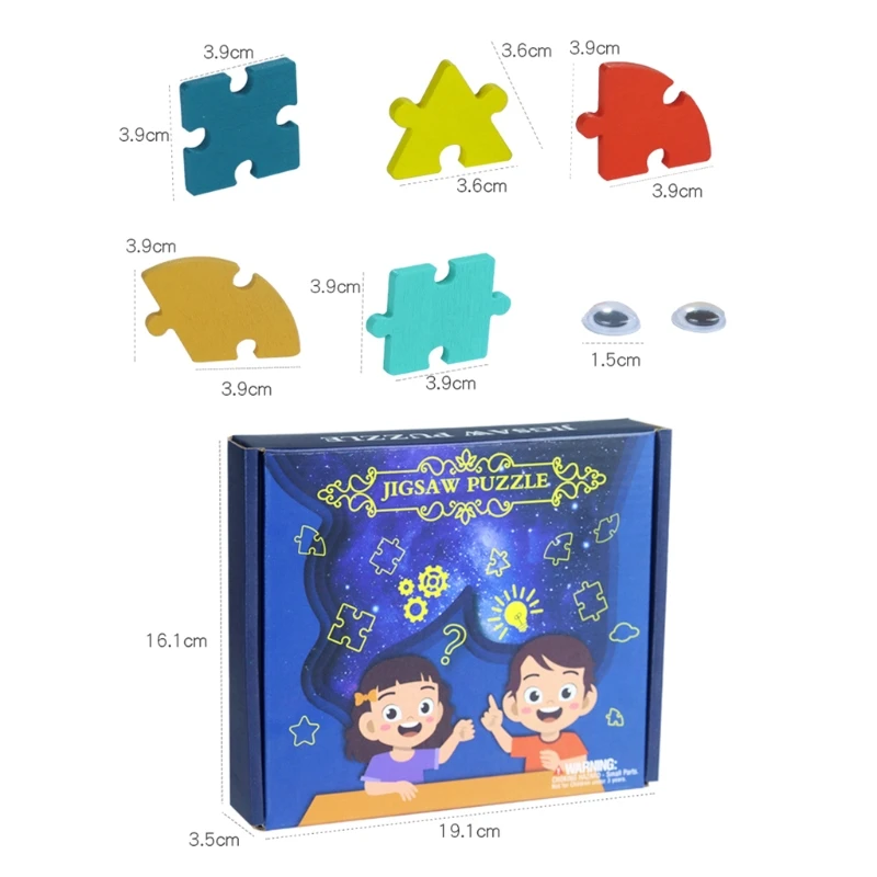 Деревянная игрушка-пазл с распознаванием цветов | Игрушки и хобби