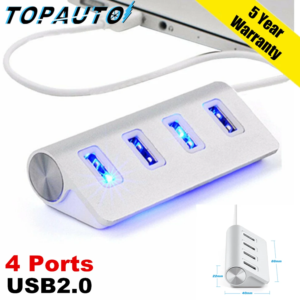 Usb хаб 3 0 Мульти USB док станция высокоскоростной разветвитель 4 Порты 2 устройство