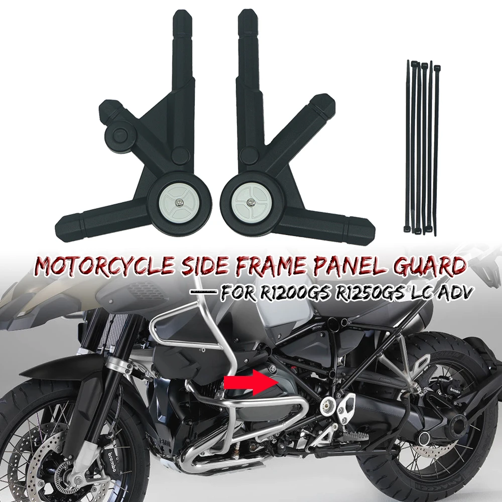 

Motorcycle Side Frame Panel Guard Protector Cover For BMW R1250GSA 2022 R1250GS R1200GS ADV GS R1200 R1250 Adventure 2013-2020