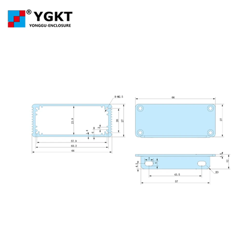 Мужской женский соединитель коробка DIY электронный проект инструмент чехол