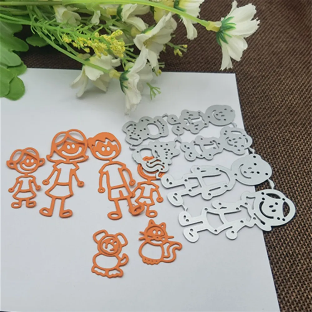 Ремесленные металлические штампы-трафареты для скрапбукинга декоративные