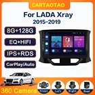 Автомагнитола для LADA X ray Xray, мультимедийный проигрыватель на Android 360 с камерой 10,0, GPS, IPS, 2016, 2017, 2018, 2019, 2DIN