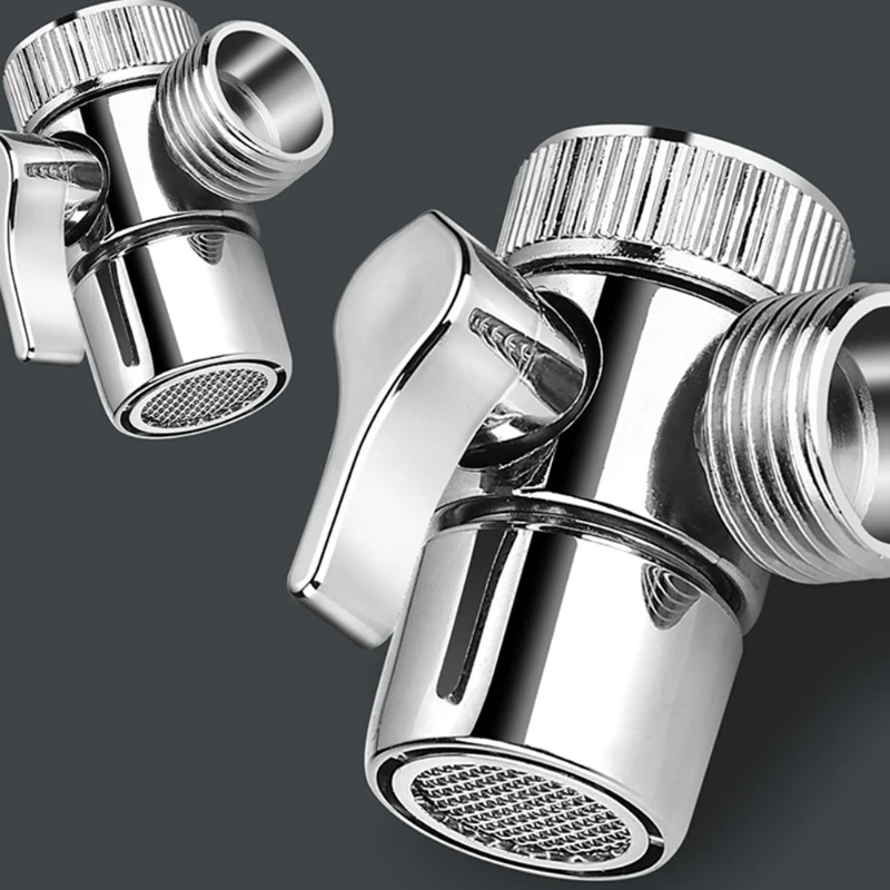 

Faucet Diverter Va lve & Adapter For Hair Pet Washing Baby Bath Update Bathroom Bathtub Utility Kitchen Water Diverter