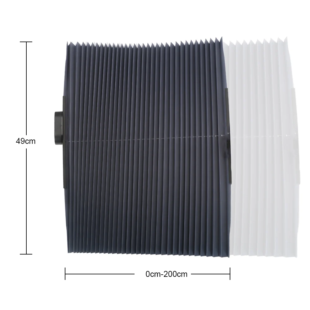 LEEPEE Регулируемый автомобильный козырек от солнца с сильными присосками на