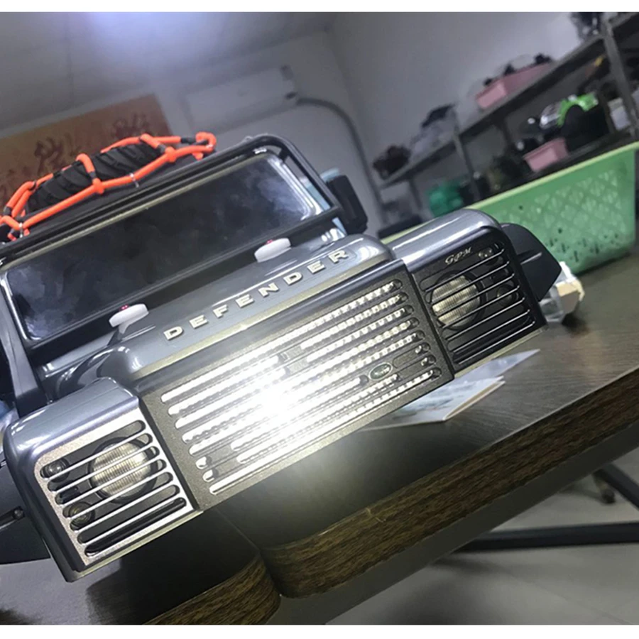 Радиоуправляемые игрушечные машинки передняя Металлическая Модель гриля для 1/10