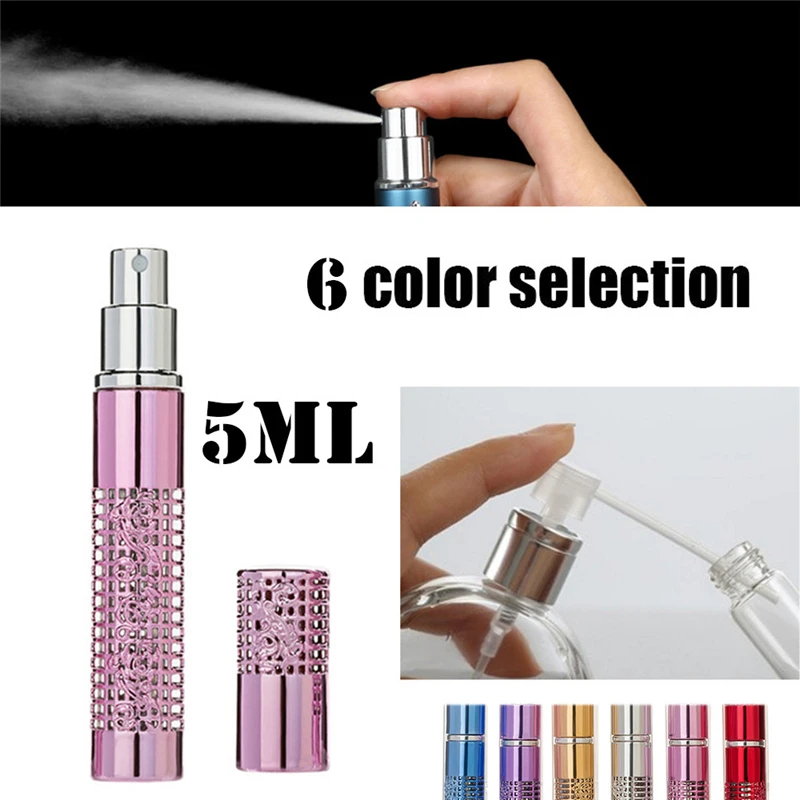 5 мл портативный мини парфюмерный флакон с распылителем для распыления