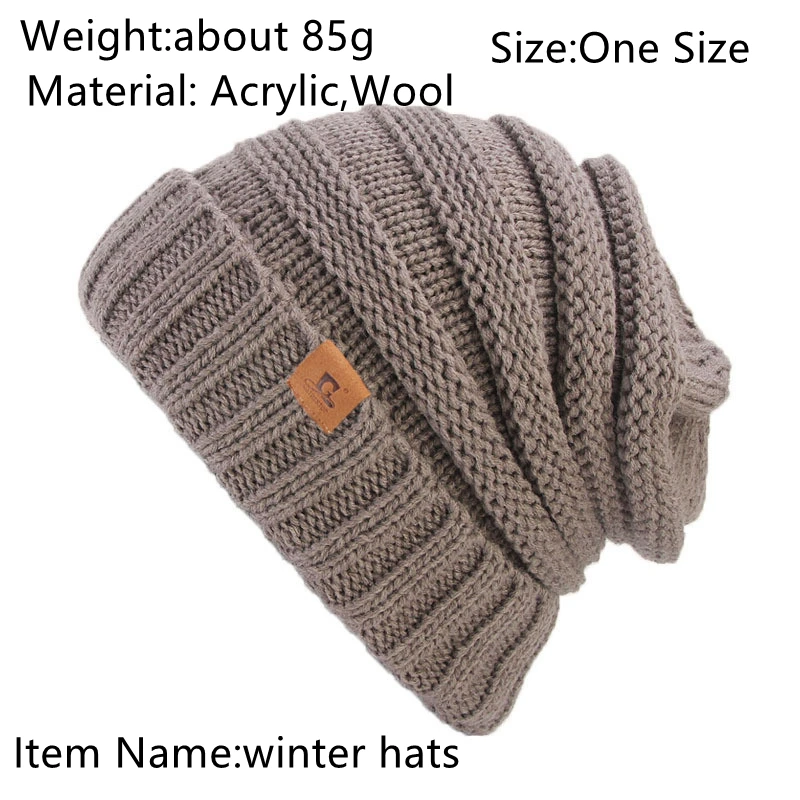 

Warm Wool Hat Beanie Winter Hats for Women Cap Girls New Fashion Bonnet Femme Hiver Caps Woman Accessories Headwear Gifts