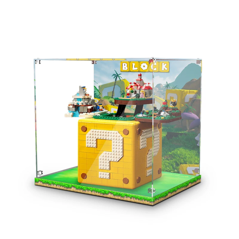 

Акриловая витрина для идей 71395 Super Mario 64, блоки для сборки заметок о Марио (не входит в комплект)