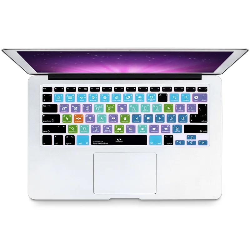 HRH прочный Final Cut Pro X Hotkeys русские ярлыки функциональная клавиатура Обложка