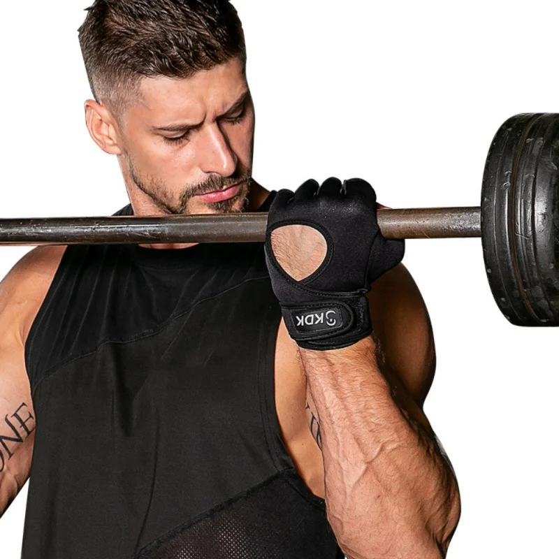 

Мягкие дышащие Регулируемые Перчатки для фитнеса и тяжелой атлетики, 1 пара