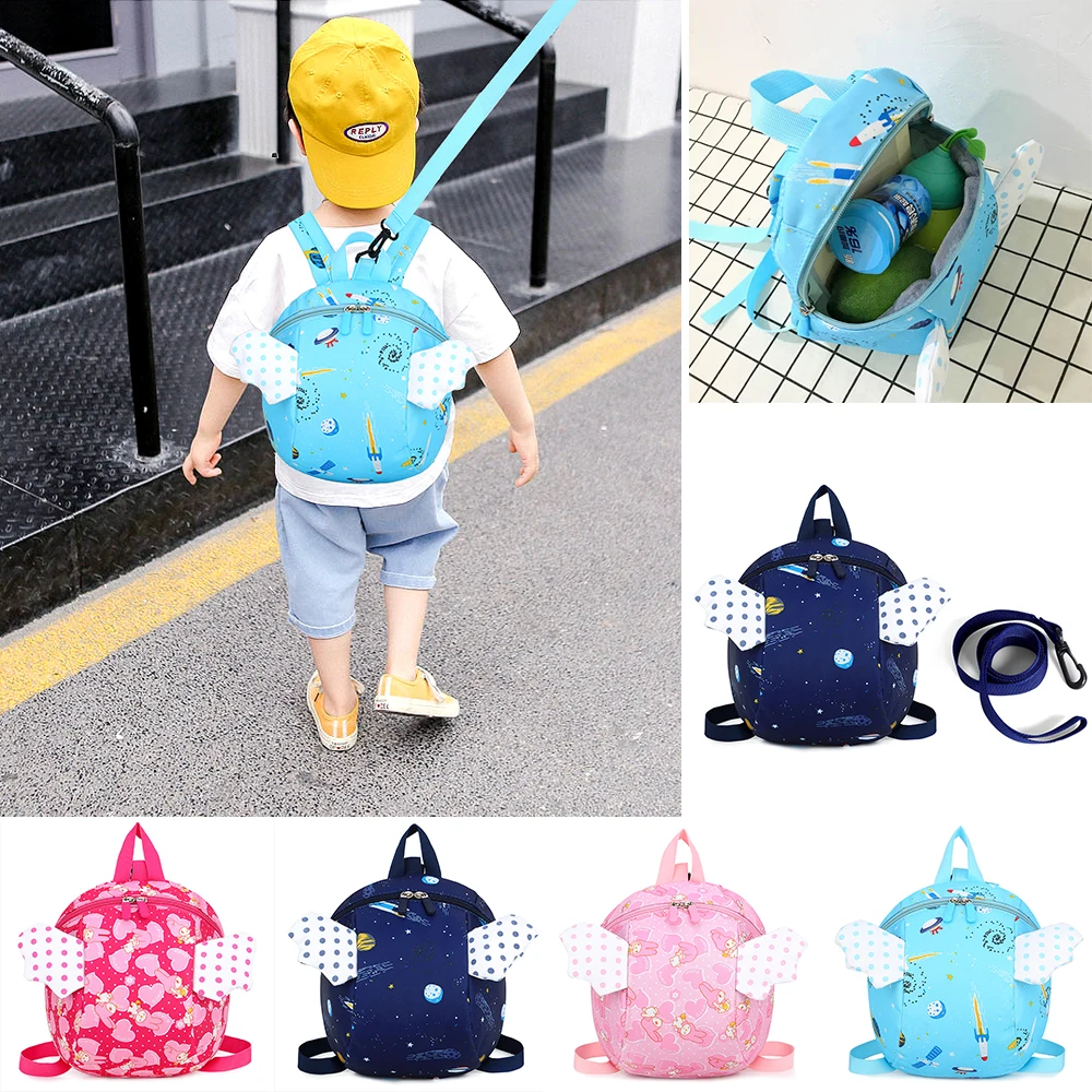 Детские рюкзаки с 3D рисунком из мультфильма анти потеря школьный рюкзак для