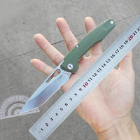 tactical multi function folding knife d2 steel blade g10 handle adventure self defense pocket flip knives collection gift new