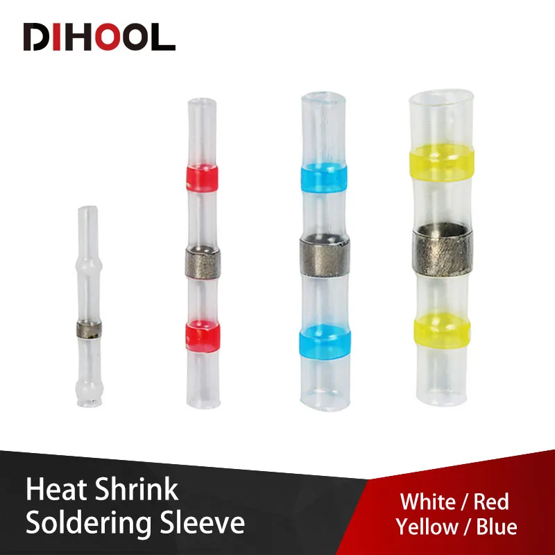 Термоусадочная паяльная трубка водонепроницаемый провод стыковой соединитель