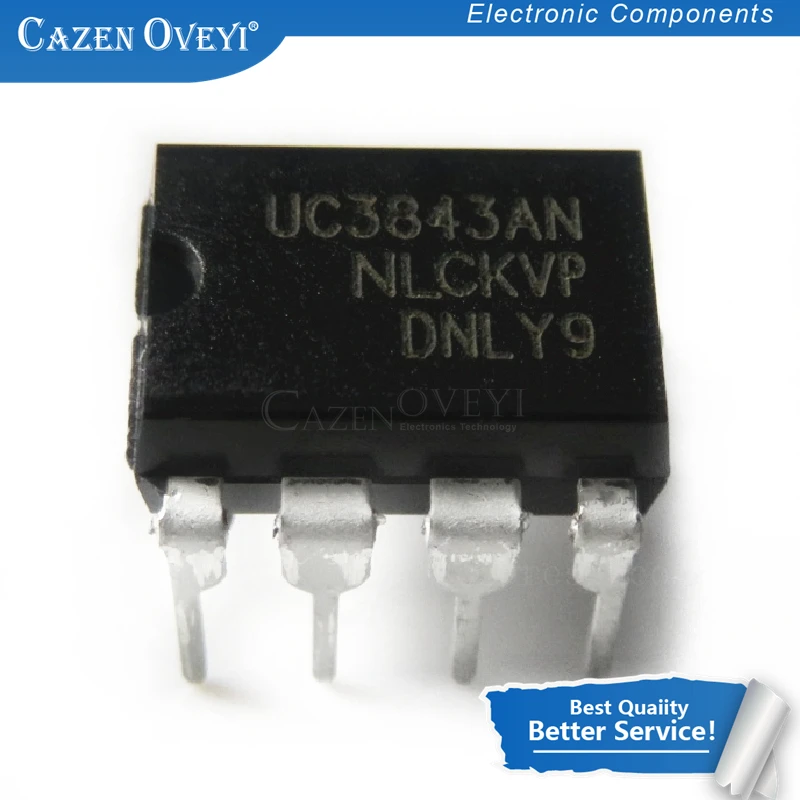 10 шт./лот UC3843 DIP8UC3843AL UC3843B UC3843BN UC3843AN KA3843 3843 DIP-8 в наличии