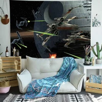 aircraft tapestry aircraft warship military theme art wall hanging tapestries for living room home dorm decor banner