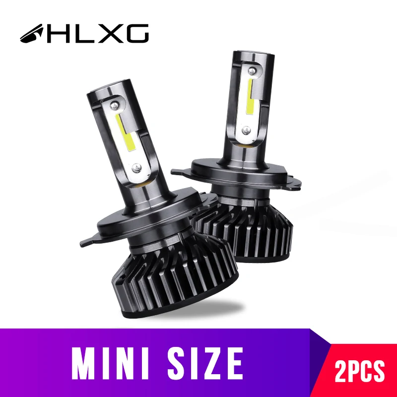 Мини H7 h4 светодиодный лампы для передних фар nebbia HB3 9005 9006 H8 H11 протовотуманная