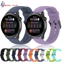silicone watch band for huawei watch 3gt 2 46mm gt2 pro strap smartwatch watchband bracelet watch3 sport wristband correa