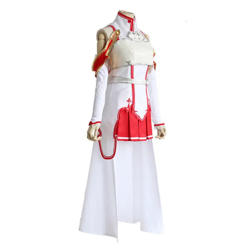 Аниме Меч Искусство on-line asuna yuuki Одежда Косплей Костюм для Хэллоуина ваши боевые