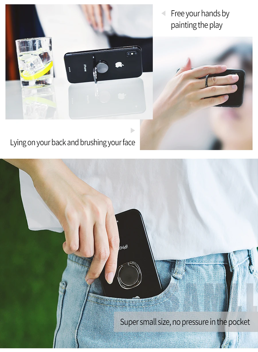 Роскошный металлический держатель для розетки Универсальный вращающийся на 360