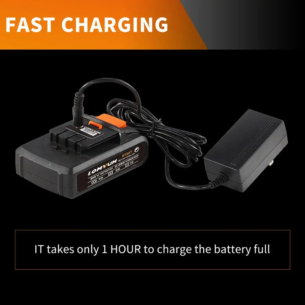 Электрическая аккумуляторная дрель LOMVUM 20 в многофункциональная Аккумуляторная