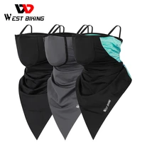 west biking cycling headwear summer bandana running face cover sports scarf with activated carbon filter protection equipment