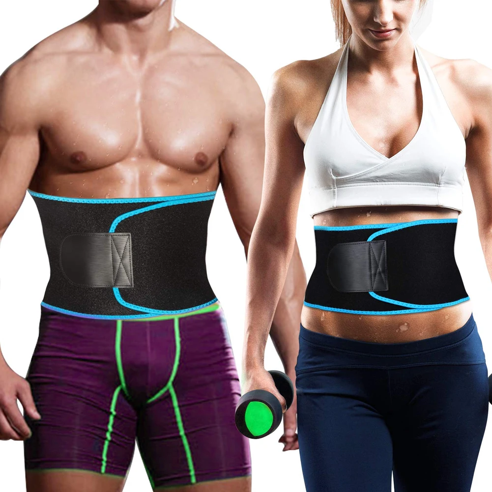 

Neoprene sport Waist belt Support Body Shaper Waist Trainer Protector Loss Fitness Sweat belt Slimming Strap waist trimmer