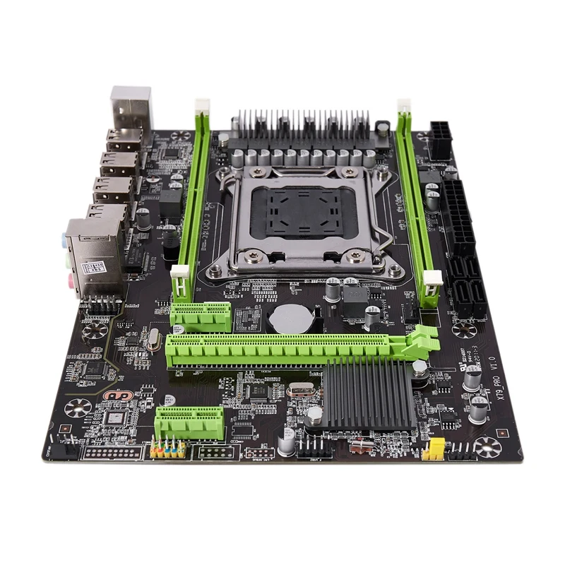 Десктопная материнская плата X79PRO LGA2011 DDR3 32 Гб двухканальная ОЗУ USB2.0 SATA2.0 для