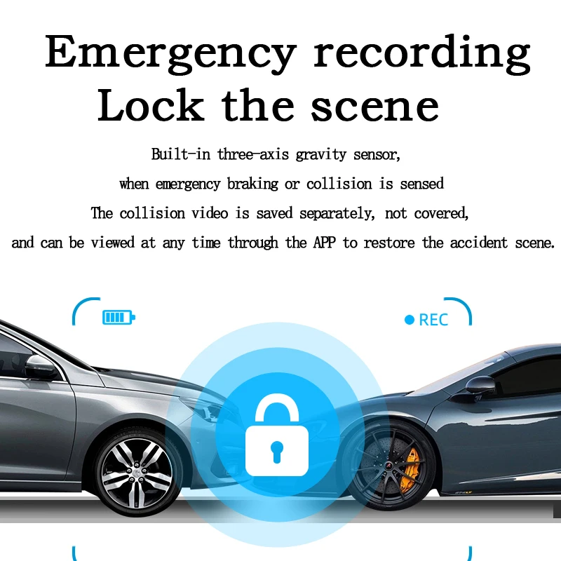 Original AZDOME M17 Dash Cam Night Vision Video Recorder Dual Lens DVR FHD 1080P WIFI Car Camera 24h Parking Monitor DashCam |