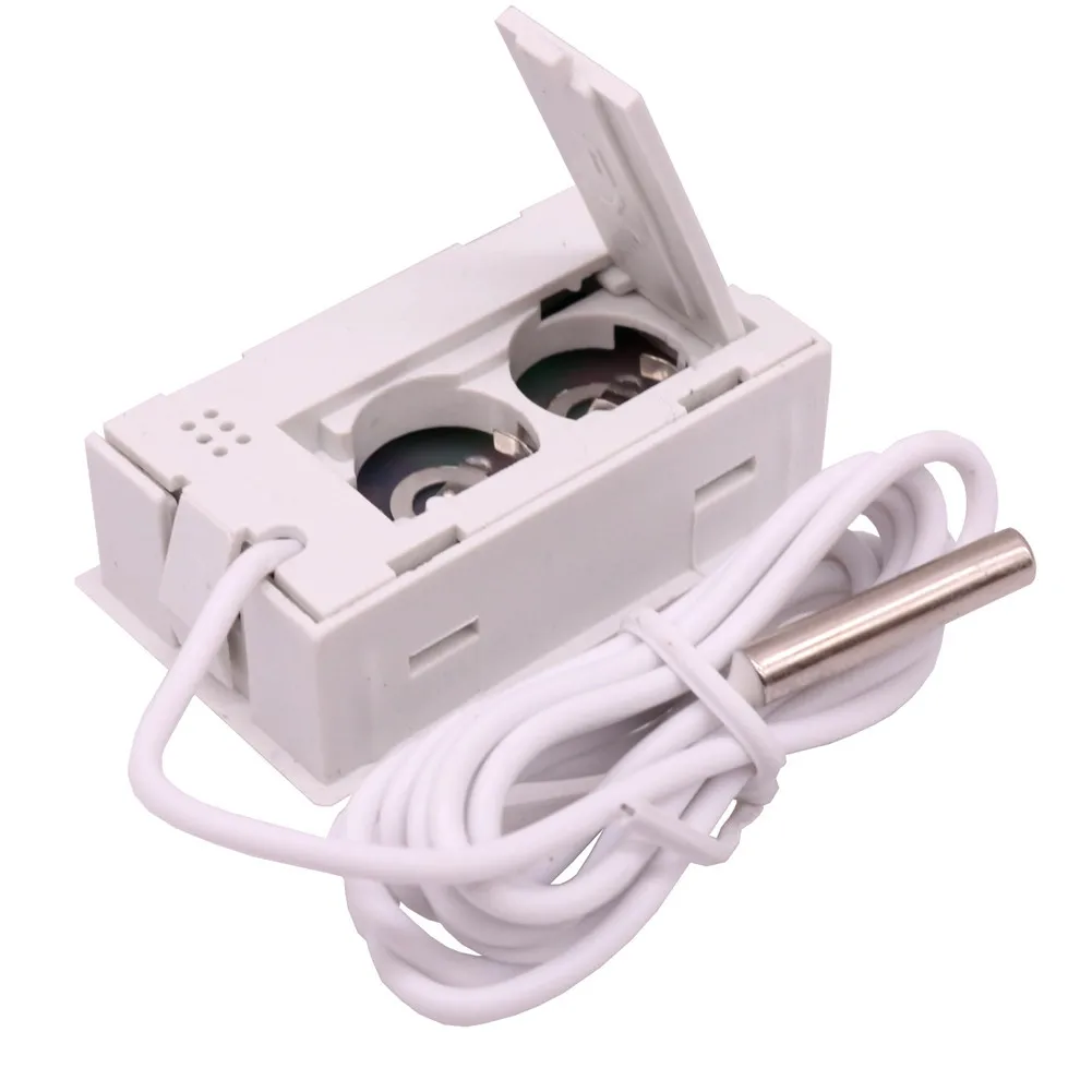 Электронный цифровой термометр без аккумулятора 1 5 в минус 50 градусов Цельсия 110