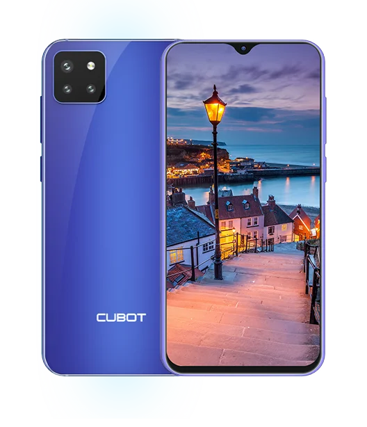 Blue Cubot X20 Pro, 6 ГБ+ 128 Гб, режим AI, тройная камера, Android 9,0, Восьмиядерный процессор Helio P60 AI, 6,3 дюйма, FHD+, экран в виде капли, для распознавания лица, смартфон - Цвет: Blue