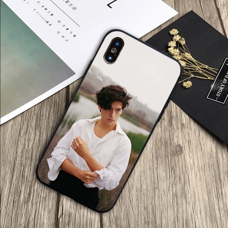 Ривердейл cole sprouse джагхеда Джонса черный чехол для телефона из мягкого силикона