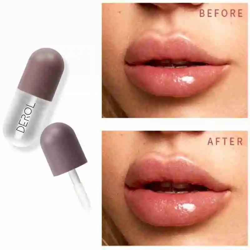 Увлажняющий блеск для губ утягивающий минеральное масло дневной и ночной крем