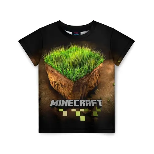 Детская футболка 3D Minecraft | одежда и обувь