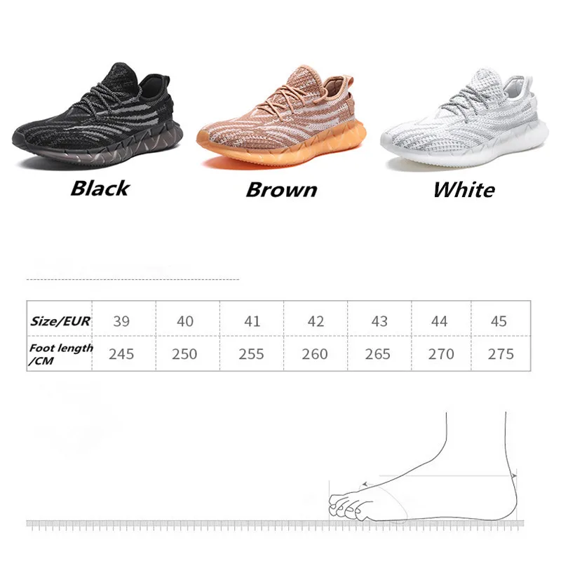 

Summer Comfortable Non Slip Sneakers Light Breathable Durable Mans Causal Jogging Walking Shoes