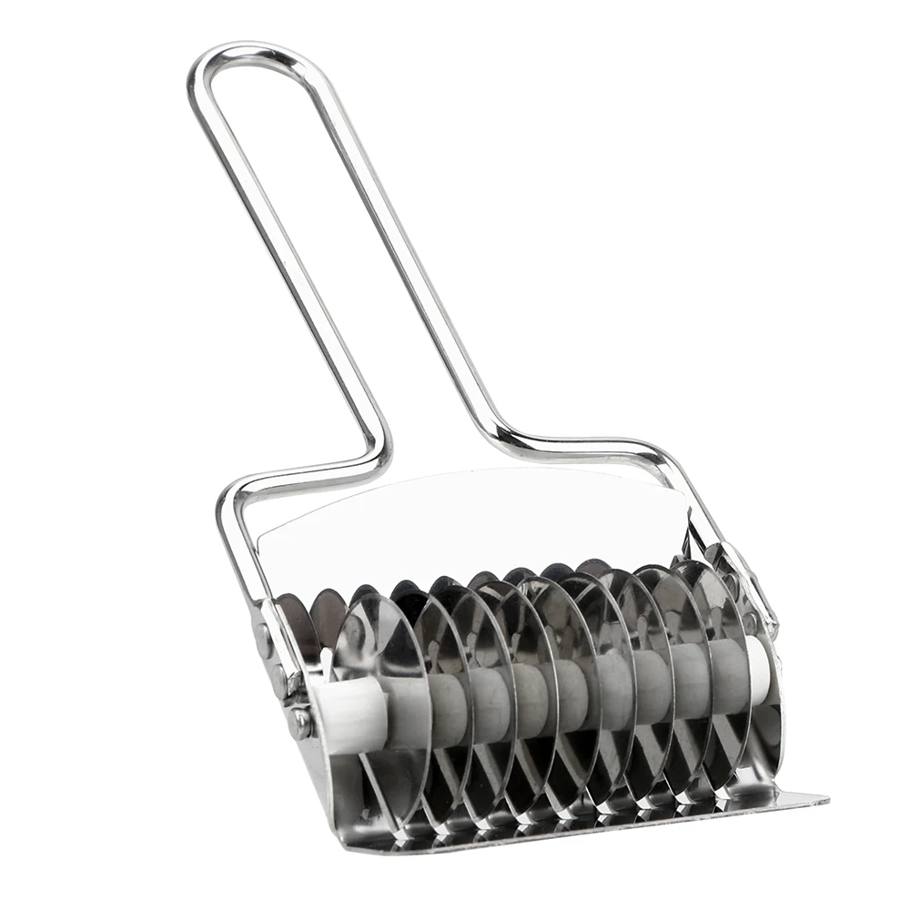 Нож для резки лапши 9 лезвий кухонные приспособления из нержавеющей стали резак